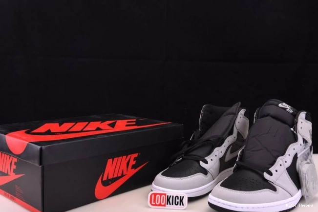 Kick Theory Retro Air White Grey 1 Light High 555088-035 Smoke Black Jordan 0814